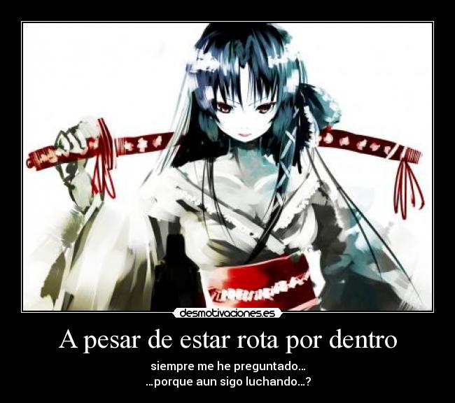 carteles anime little busters kurugaya yuiko luchar ponele desmotivaciones