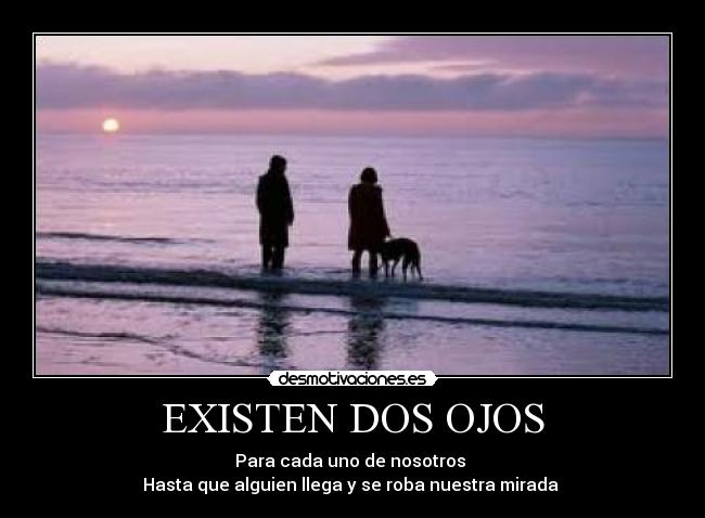 carteles amor ojos corazon mirada desmotivaciones