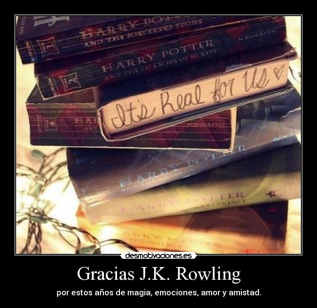 Gracias J.K. Rowling - 
