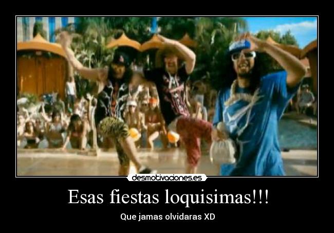 carteles esas fiestas desmotivaciones