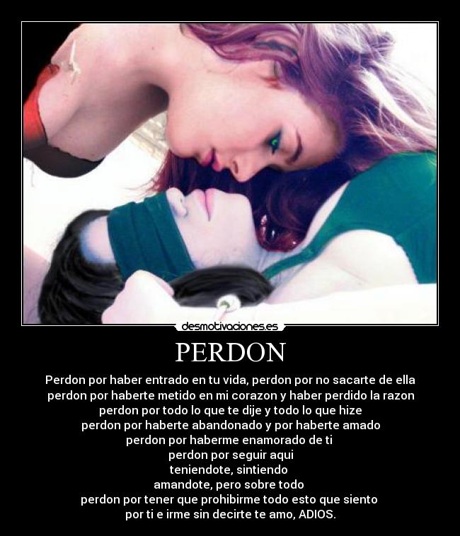 PERDON -