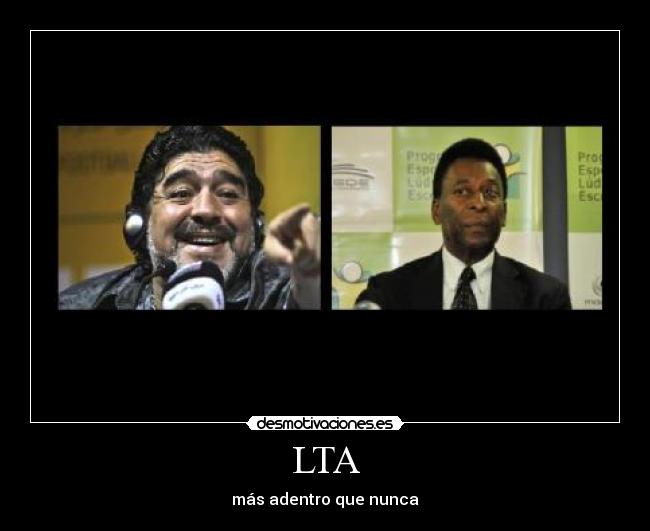 carteles messi maradona pele neymar lta desmotivaciones