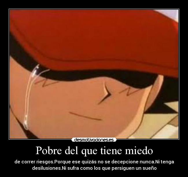 carteles miedo riesgo desmotivaciones