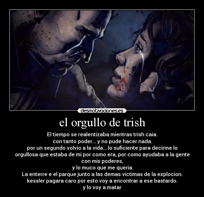 carteles mercermcgrath infamous cole mcgrath playstation trish comic anime orgullo trish kessler desmotivaciones