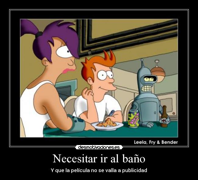 Necesitar ir al baño -