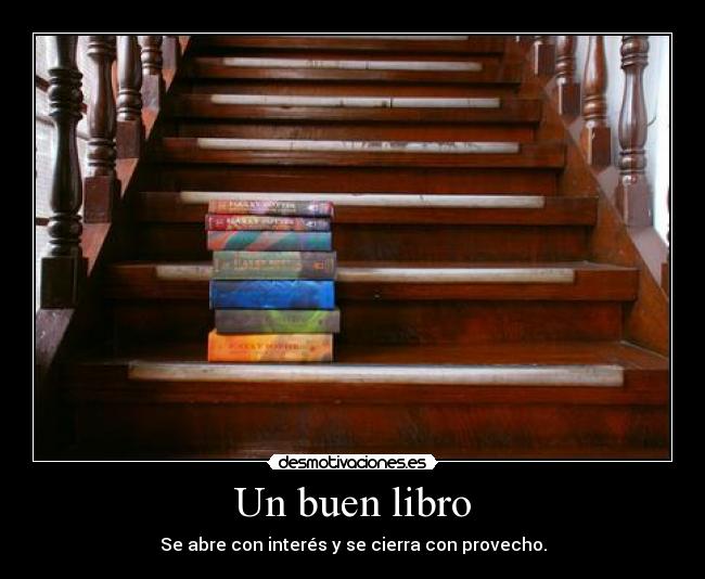 Un buen libro -