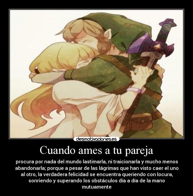 Cuando ames a tu pareja -