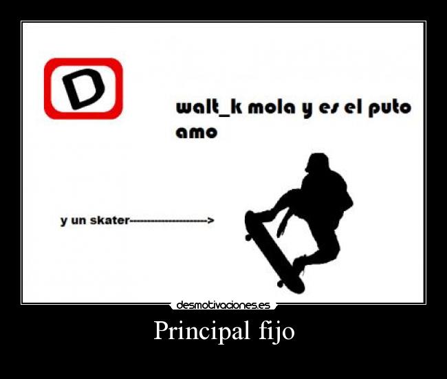 Principal fijo - 