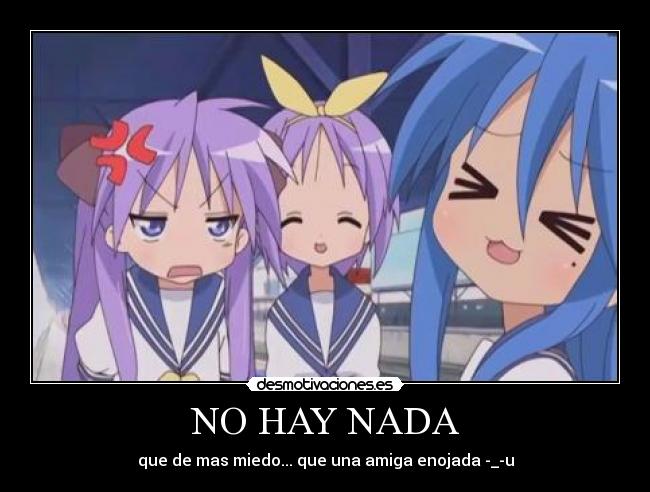 carteles lucky star desmotivaciones