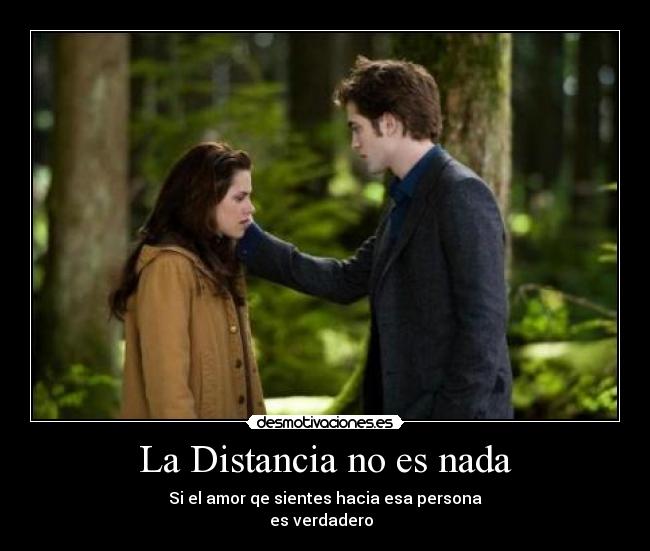 La Distancia no es nada -