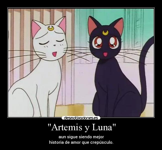 Artemis y Luna -