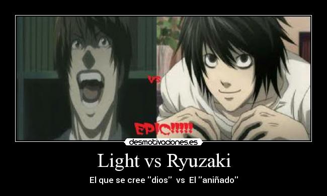 Light vs Ryuzaki -