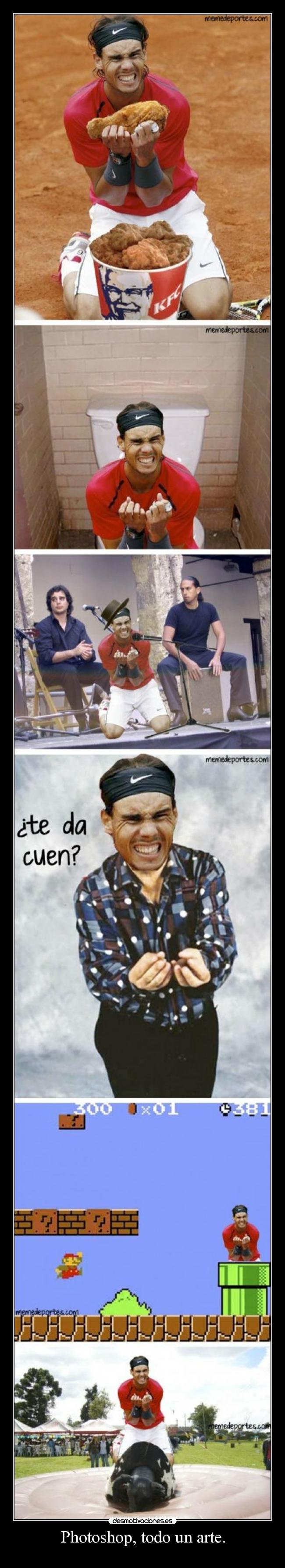 Photoshop, todo un arte. -