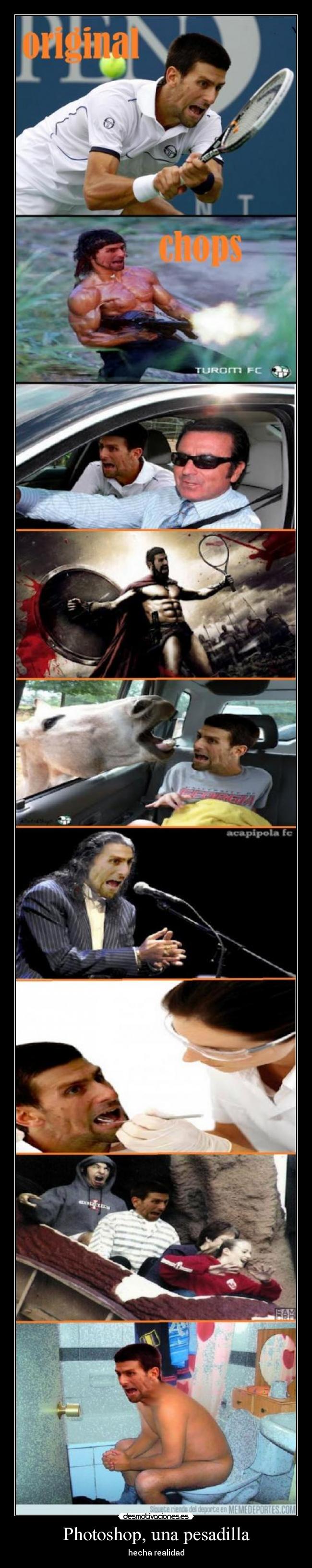 Photoshop, una pesadilla - hecha realidad