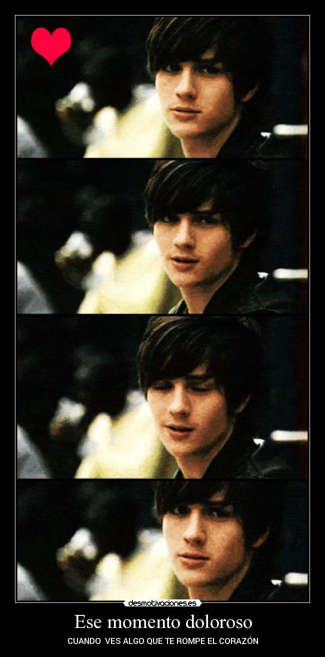 Ese momento doloroso - CUANDO VES ALGO QUE TE ROMPE EL CORAZÓN
