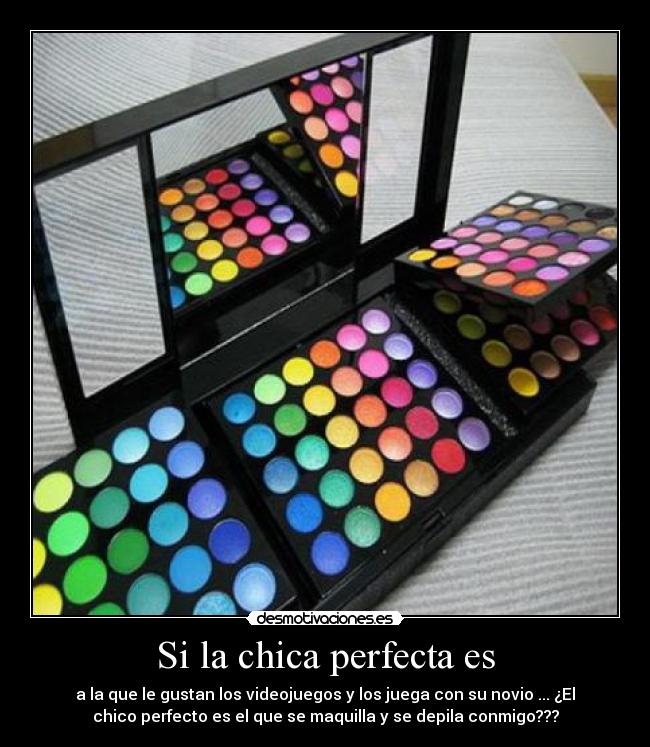 Si la chica perfecta es -