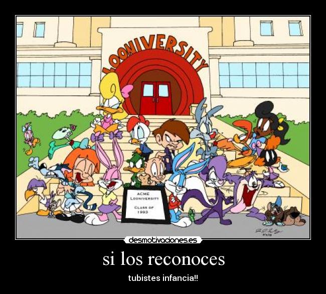 carteles los reconoces tuvistes tubistes infancia desmotivaciones