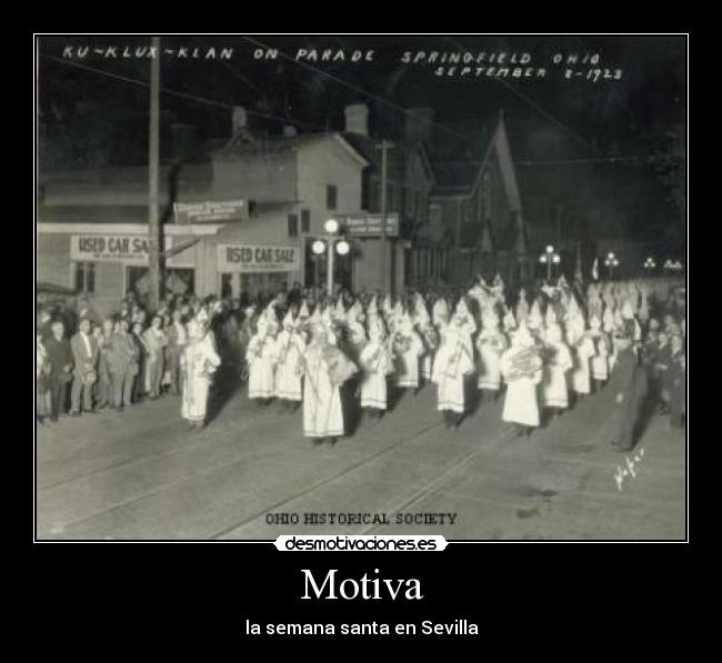 Motiva - la semana santa en Sevilla