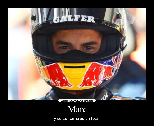 Marc - y su concentración total.