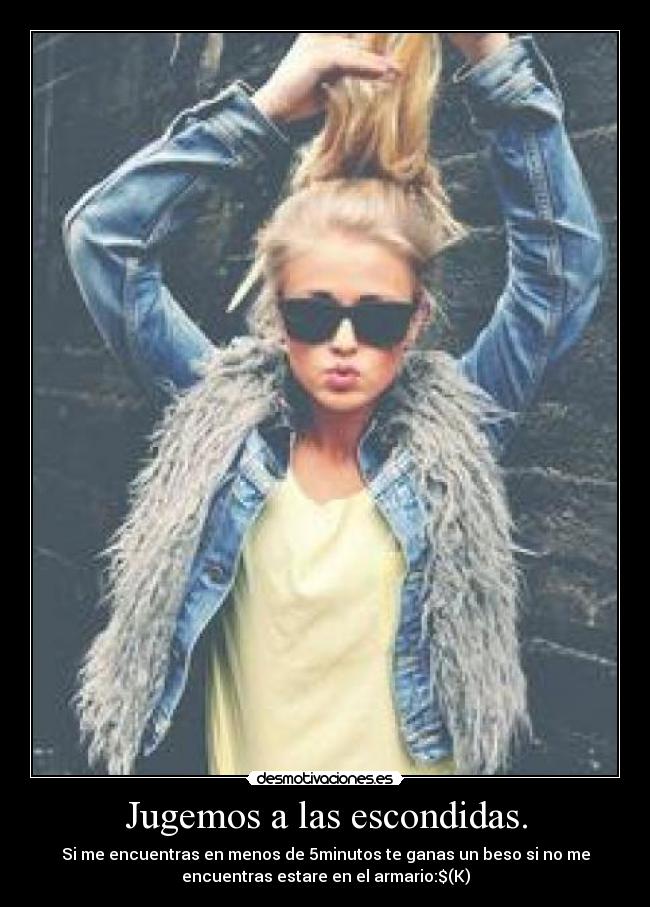 Jugemos a las escondidas. - 