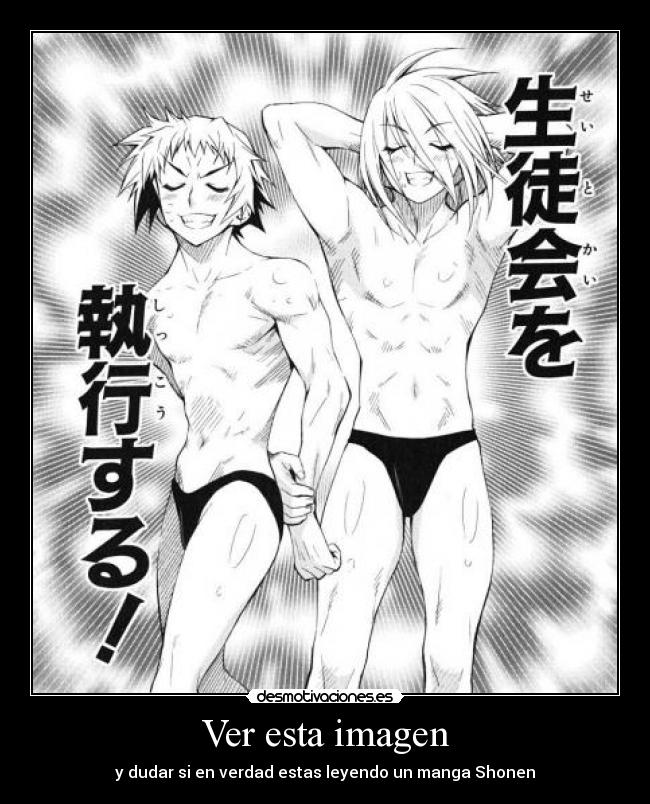 Ver esta imagen - y dudar si en verdad estas leyendo un manga Shonen