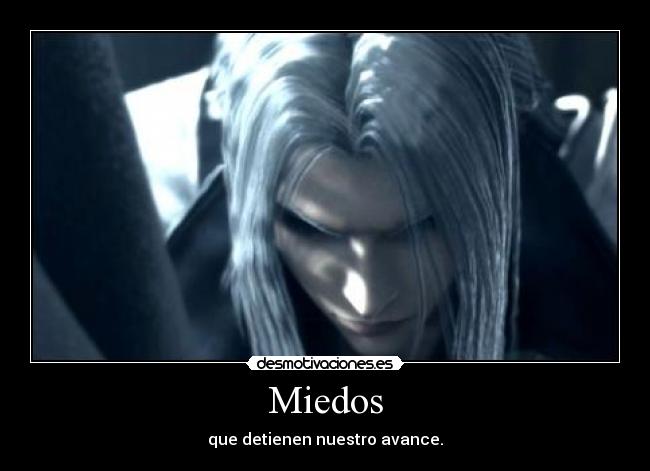 Miedos - que detienen nuestro avance.