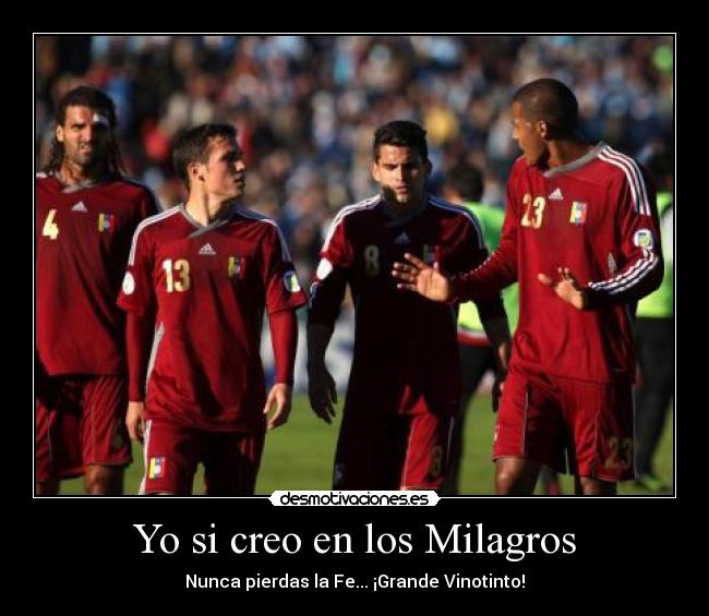 Yo si creo en los Milagros -