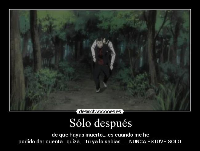 Sólo después - 