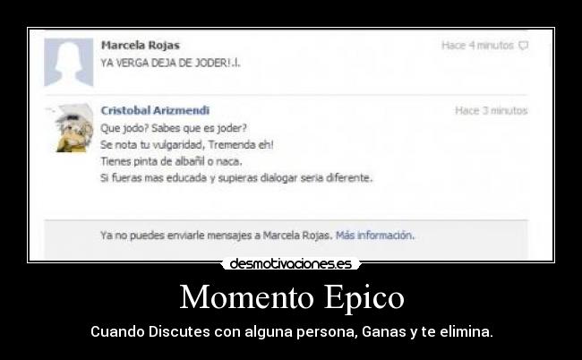 carteles epico discusion desmotivaciones
