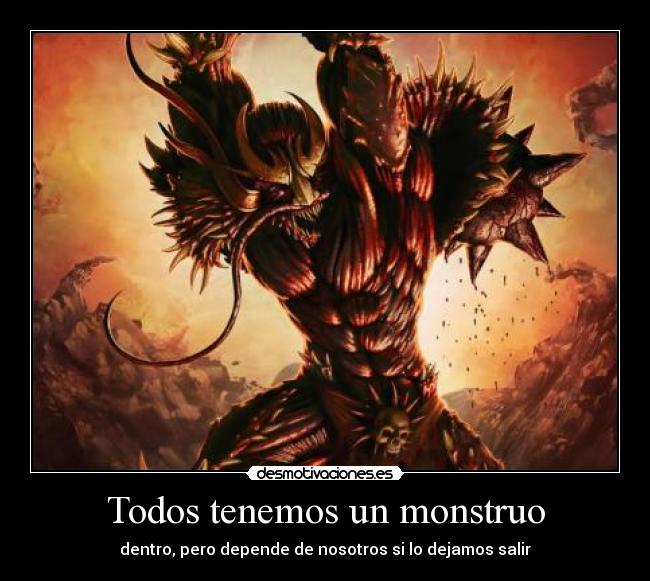 carteles monstruo desmotivaciones