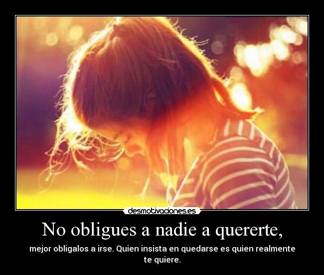 carteles obligues querer desmotivaciones