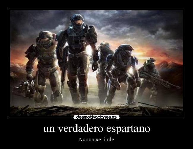 un verdadero espartano - Nunca se rinde