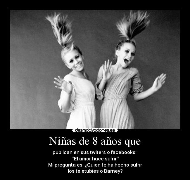 Niñas de 8 años que - 