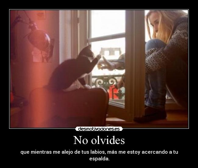 No olvides - 