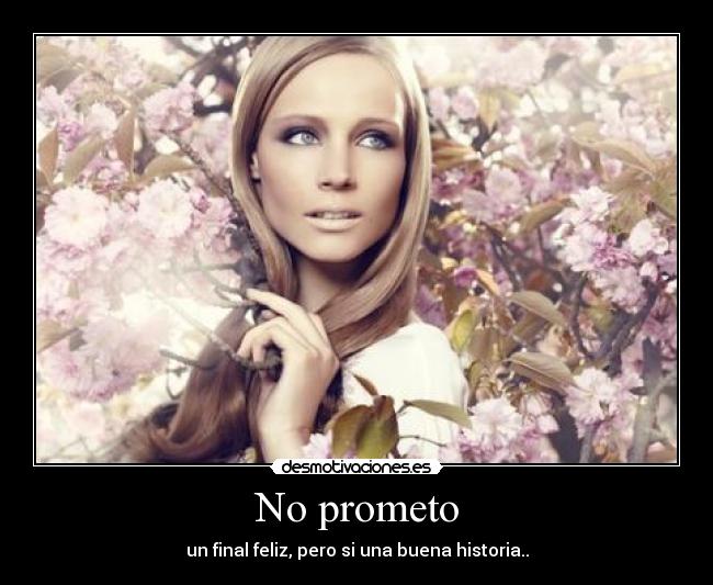 No prometo -