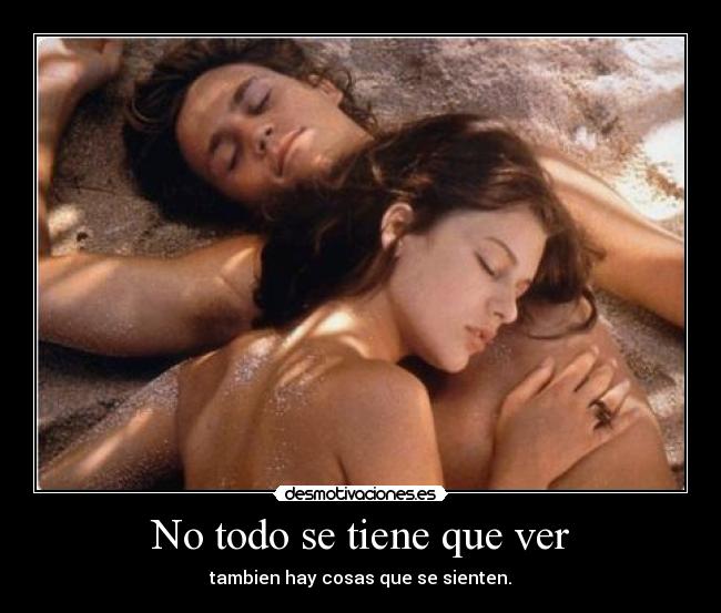No todo se tiene que ver -