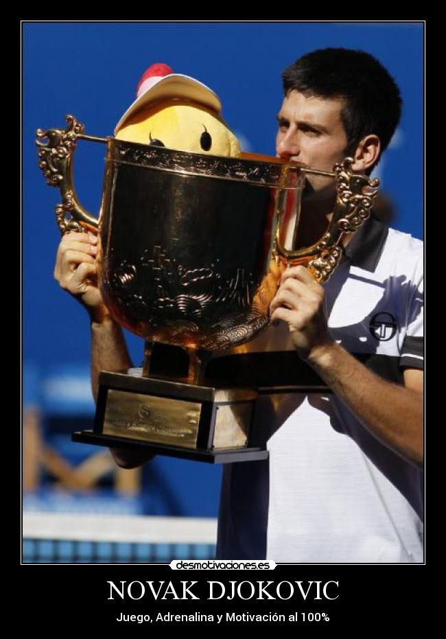 NOVAK DJOKOVIC - Juego, Adrenalina y Motivación al 100%