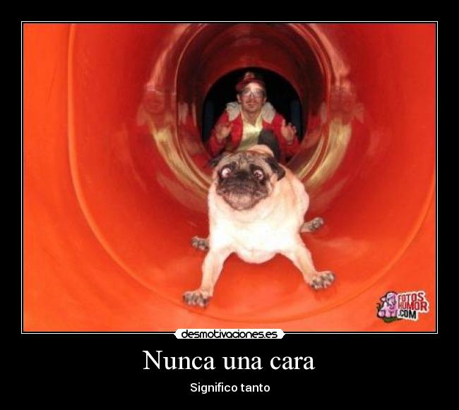 Nunca una cara - Significo tanto