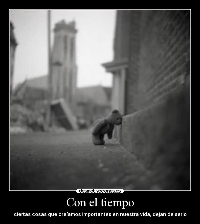 Con el tiempo -