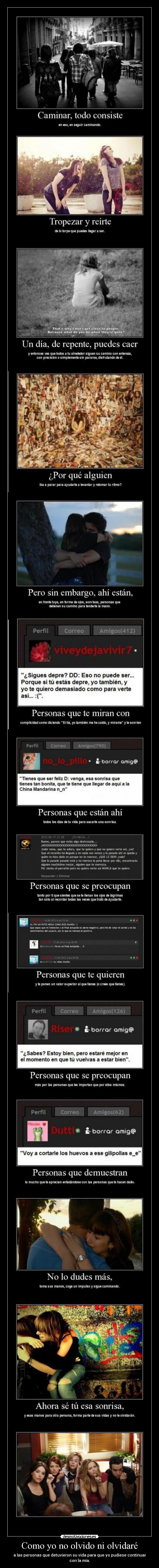 Como yo no olvido ni olvidaré - 