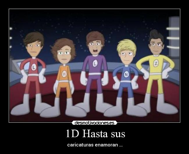 1D Hasta sus - caricaturas enamoran ...