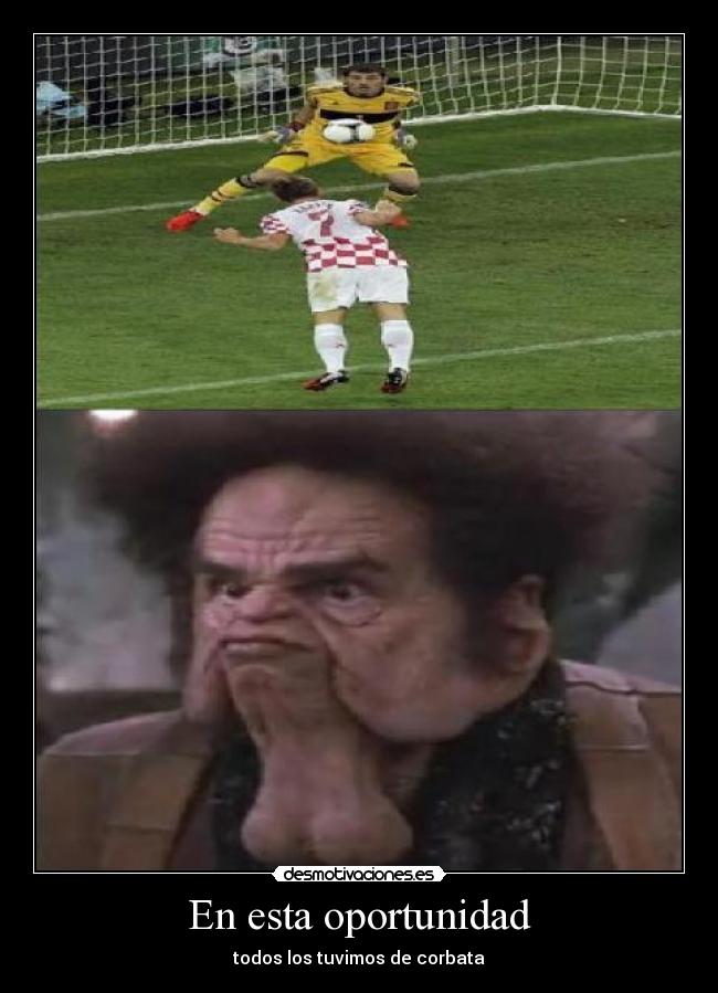 En esta oportunidad -