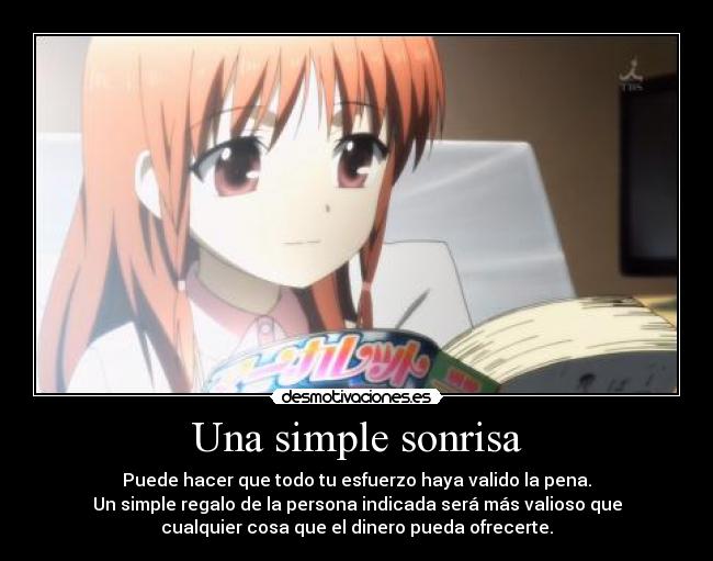 Una simple sonrisa - 