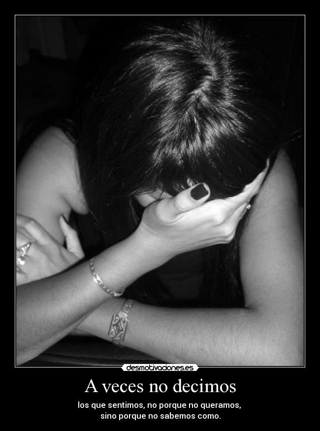 A veces no decimos - 