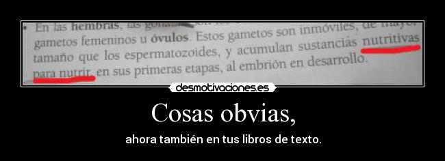 carteles sustancias nutritivas para nutrir loooooooooool desmotivaciones