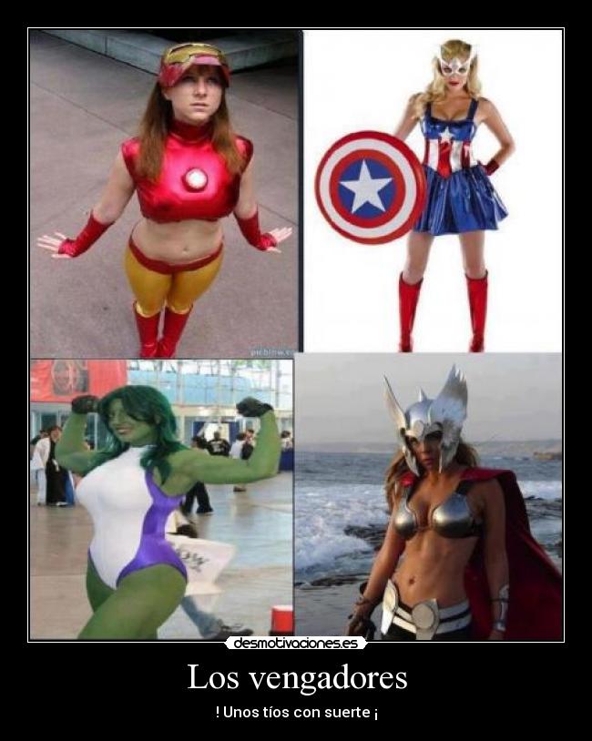 Los vengadores - ! Unos tíos con suerte ¡