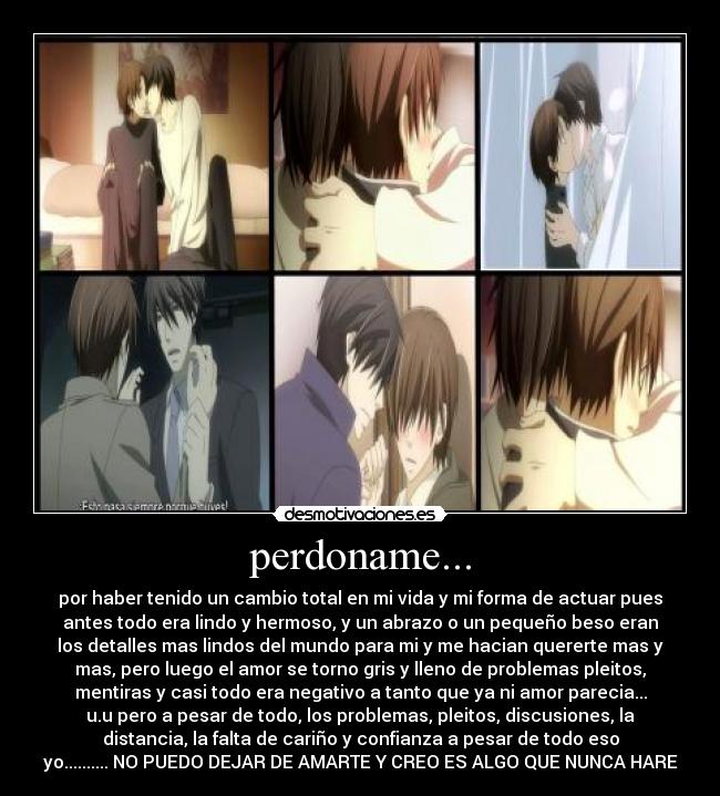 perdoname... -