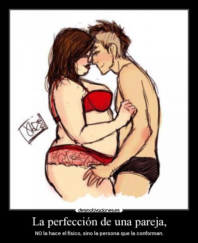 La perfección de una pareja, -