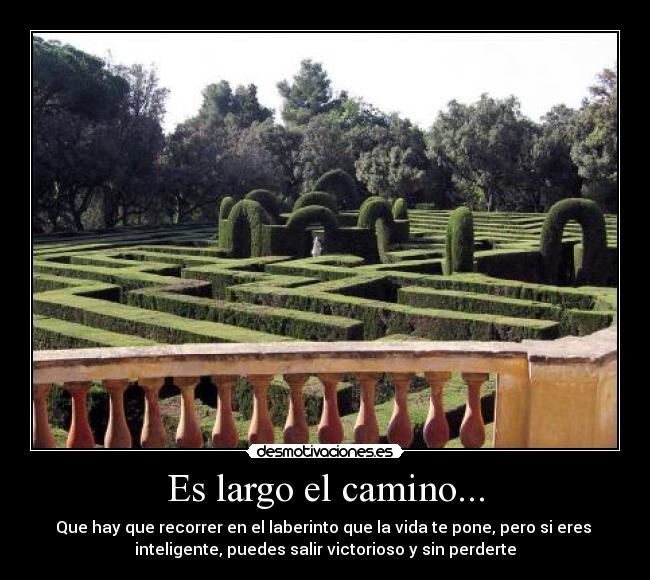 Es largo el camino... - 