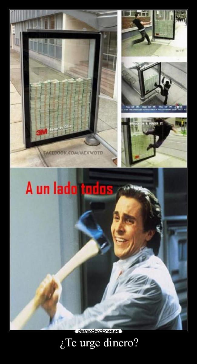 ¿Te urge dinero? -